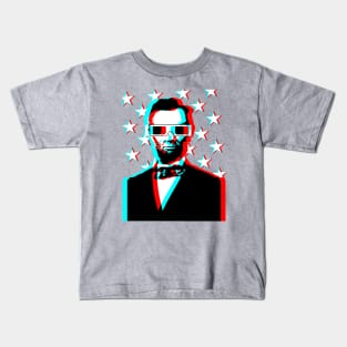 3D Lincoln Kids T-Shirt